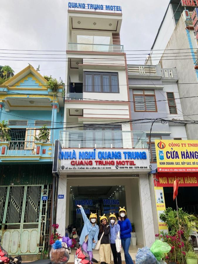 Apartament Nha Nghi Quang Trung Dong Van  Zewnętrze zdjęcie